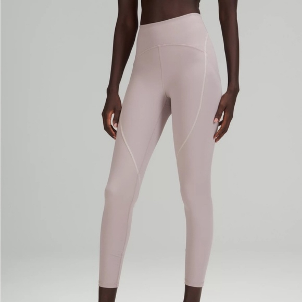 Power Thru High-Rise Tight 25" mauve grey